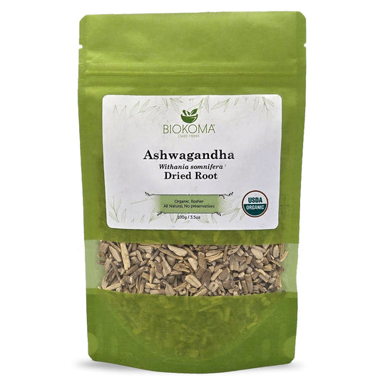 Ashwagandha Organic Dried Root 100g 3.55oz